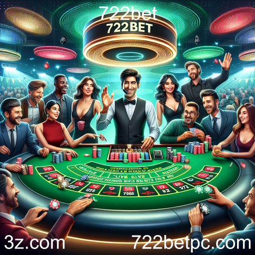 Experiência Imersiva na Categoria 'Ao Vivo' do 722bet